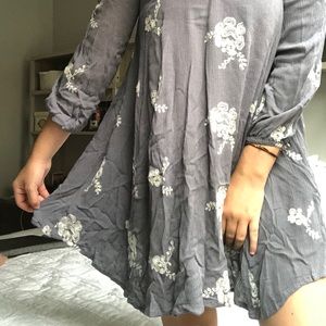 Long Sleeve Flowy Dress